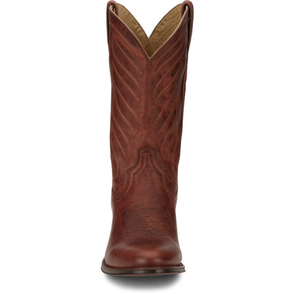 A forward-facing look at Tony Lama Lenado Cognac Men's Western Boot.