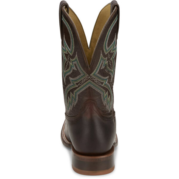 A look at the back and heel of a Tony Lama Wray 11" Men's Western Boot.
