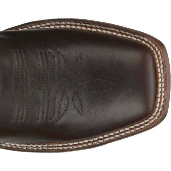 The toe shape of a Tony Lama Wray 11" Men's Western Boot.