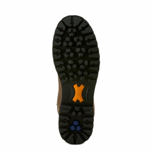 The sole of an Ariat Men's Longview Shock Shield MetGuard Waterproof Composite Toe Work Boot.