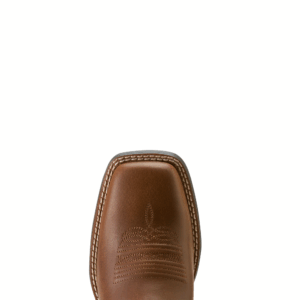 A look at the toe shape of an Ariat Women's Round Up Filly Western Boot.