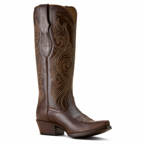 A 3/4 turned Ariat Women's Taytum X Toe Rich Clay Western Boot.