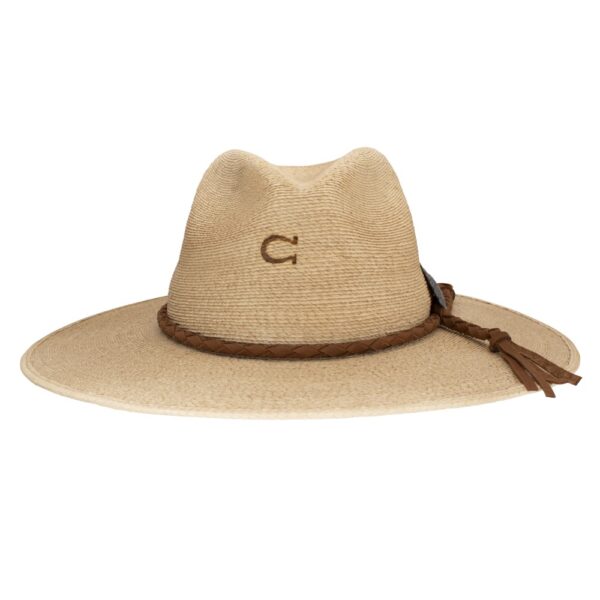 A front-facing look at the Charlie 1 Horse Lefty Fashion Hat.