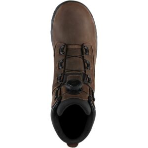 A bird's eye view of a Danner Men's Caliper BOA Aluminum Toe 6