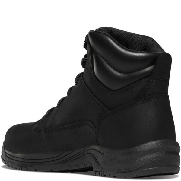 A look at the back and heel of a Danner Men's Caliper Waterproof Aluminum Toe 6" Work Boot.