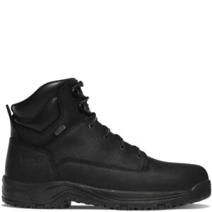 A right profile facing Danner Men's Caliper Waterproof Aluminum Toe 6" Work Boot.