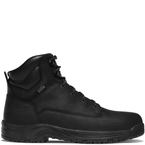 A right profile facing Danner Men's Caliper Waterproof Aluminum Toe 6" Work Boot.