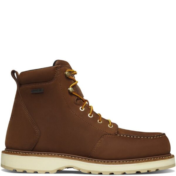 A right profile facing Danner Men's Cedar River Waterproof 6" Work Boot.