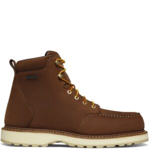 A right profile facing Danner Men's Cedar River Waterproof Aluminum Toe 6" Work Boot.