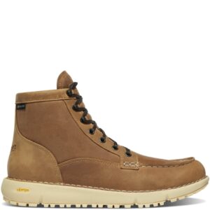 A right profile facing Danner Men's Logger Moc 917 GTX Waterproof 6" Work Boot.