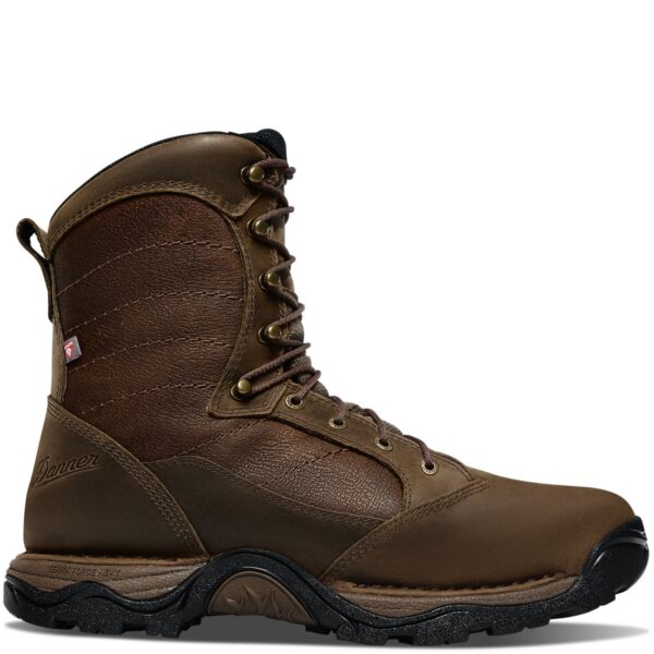 A right profile facing Danner Men's Pronghorn Waterproof Insulated 8" Outdoor Boot.