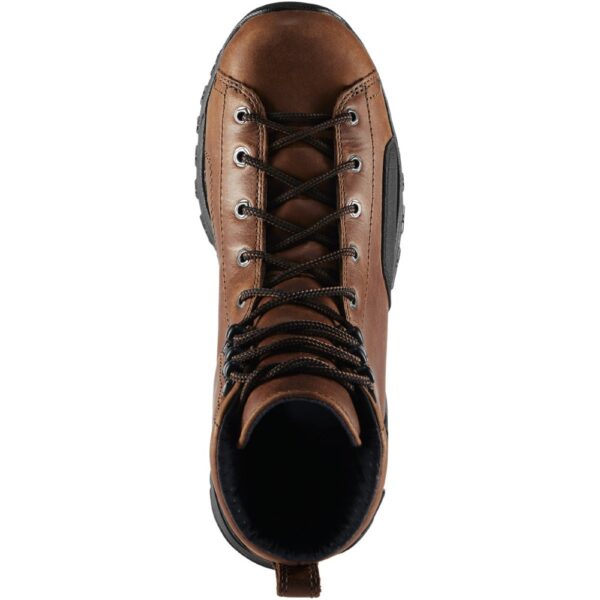 A bird's eye view of a Danner Men's Stronghold Waterproof 6" Work Boot.