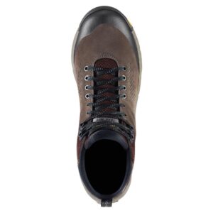 A bird's eye view of a Danner Men's Trail 2650 Mid GTX Waterproof Hiking Shoe.