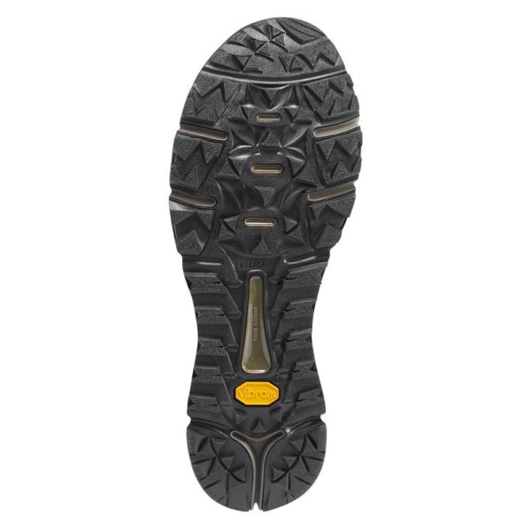 The sole of a Lacrosse Men's Trail 2650 Mid GTX Waterproof Hiking Shoe.
