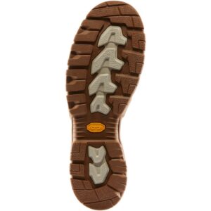 The sole of a Danner Men's Vicious Waterproof Composite Toe Work Shoe.