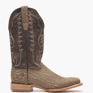 A right profile facing Durango Arena Pro Rustic Tobacco Western Boot.