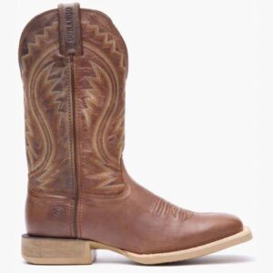 A right profile facing Durango Rebel Pro Burnished Tan Western Boot.