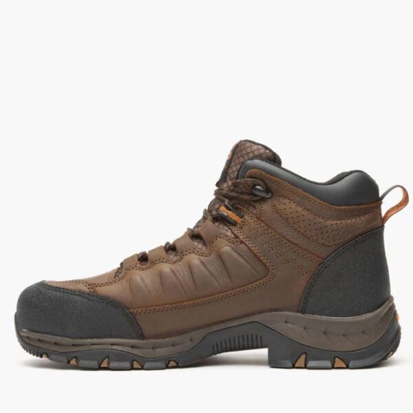 A left profile facing Durango Renegade XP Waterproof Timber Brown Alloy Toe Hiker.