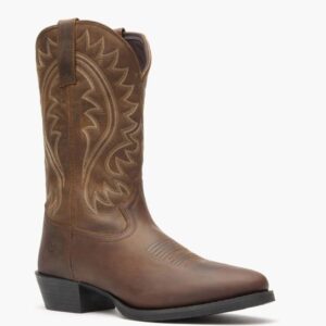 A 3/4 turned Durango Shyloh Brown Western Boot.