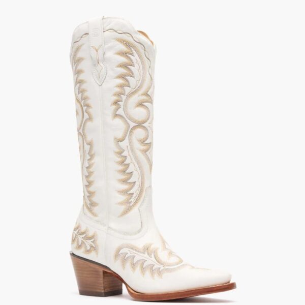 A 3/4 turned Durango Women's Crush Tall Western Boot.