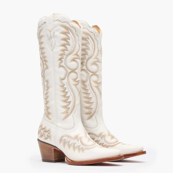 A 3/4 turned pair of Durango Women's Crush Tall Western Boots.