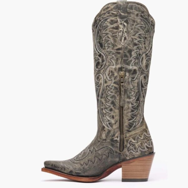A left profile facing Durango Women's Crush Tall Western Boot.