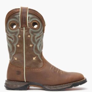 A right profile facing Durango Maverick Women's Waterproof Pull-On Work Boot.