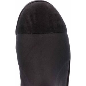 A look at the toe shape of a Muck Men's Arctic Sport Steel Toe Insulated Pull-On Boot.