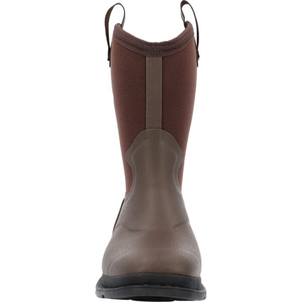A forward-facing look at Muck Men's Chore Mid Western Pull-On Work Boot.