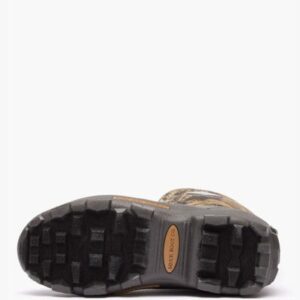 The sole of a Muck Men's Mossy Oak Break Up Country Woody Max Outdoor Boot.