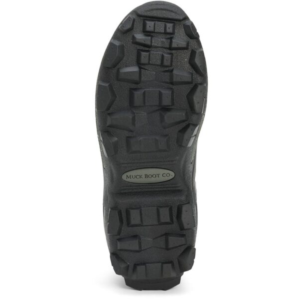 The sole of a Muck Men's Muckmaster Tall Rubber Boot.