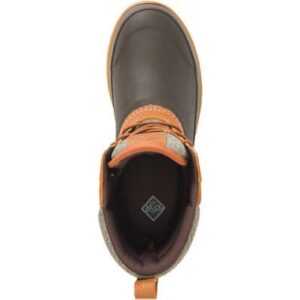 An overhead look at a Muck Women's Originals Leather Duck Boot.