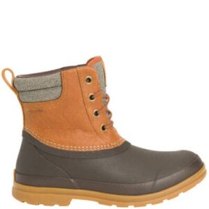 A right profile facing Muck Women's Originals Leather Duck Boot.