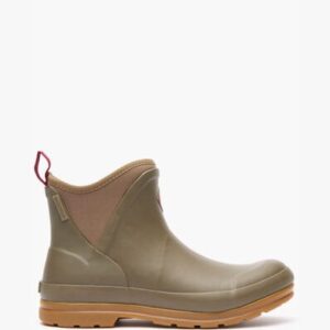 A right profile facing Muck Women's Originals Waterproof Rubber Ankle Boot.