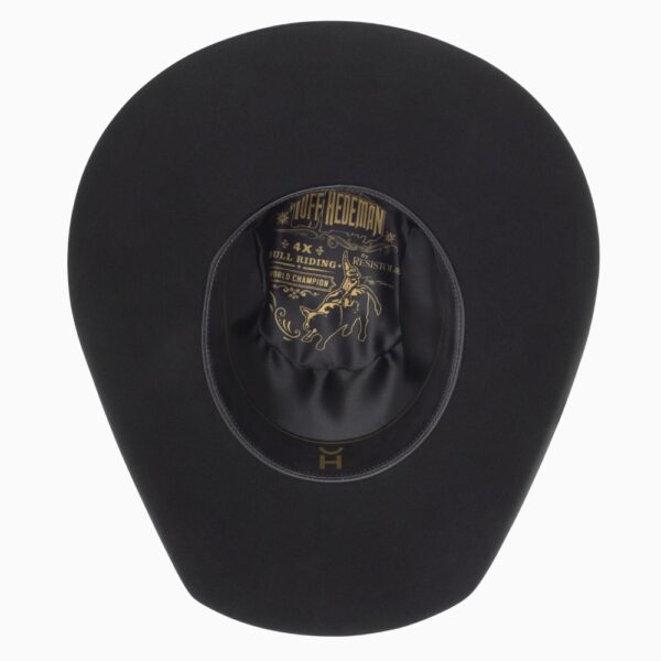 Resistol 3X Pay Window Black - Tuff Hedeman Cowboy Hat-RWPYWD-904207 - Image 5