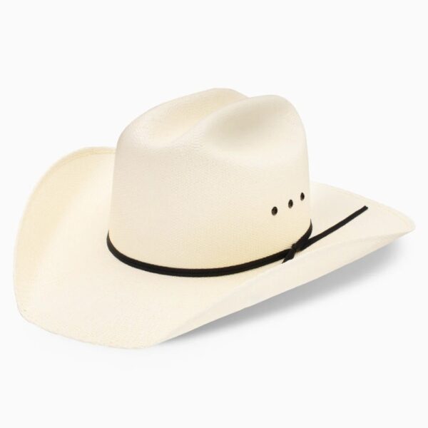 A 3/4 turned Resistol 7X Denison Cowboy Hat.