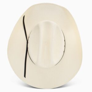 A look at the crown of a Resistol 7X Denison Cowboy Hat.
