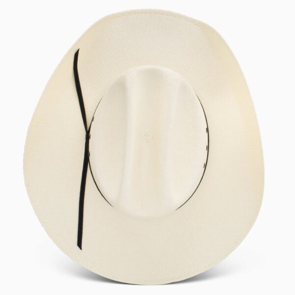 A look at the crown of a Resistol 7X Denison Cowboy Hat.