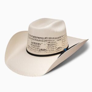 A 3/4 turned Resistol Cojo Vaquero - Cody Johnson Cowboy Hat.