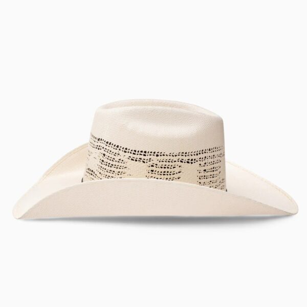 A profile look at the Resistol Cojo Vaquero - Cody Johnson Cowboy Hat.