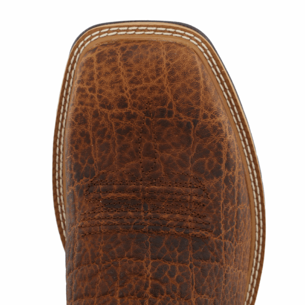 Men's 12" Distressed Saddle and Peacock Horseman Western Boot-MHM0022 - Image 5