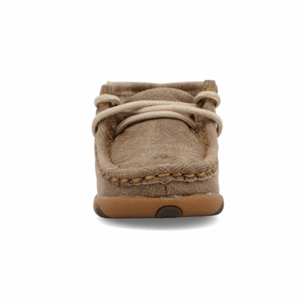 A forward-facing look at Twisted X Infant's Chukka Driving Moc Casual Shoe.