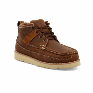 A 3/4 turned Twisted X Kid's Wedge Sole Casual Boot.