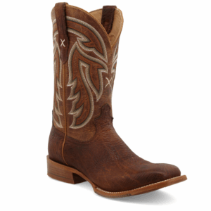A 3/4 turned Twisted X Men's 12" Rancher Western Boot.