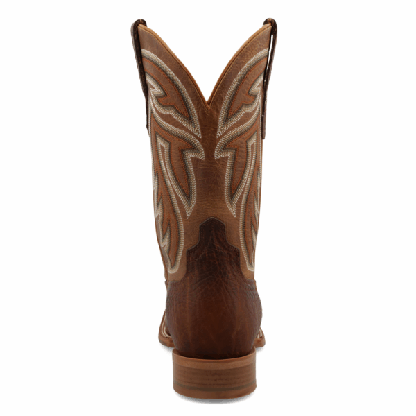 A look at the back and heel of a Twisted X Men's 12" Rancher Western Boot.