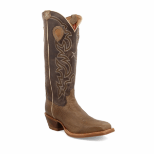 A 3/4 turned Twisted X Men's 16" Brown Buckaroo Western Boot.