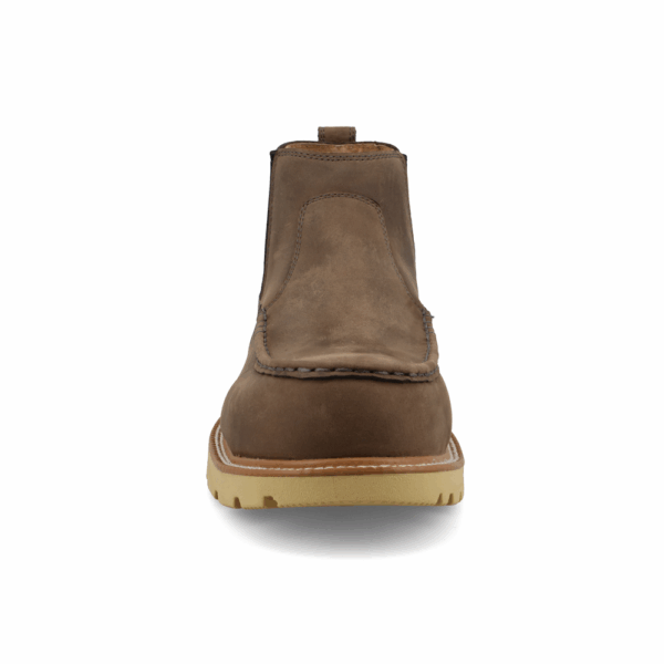 A forward-facing look at Twisted X Men's 4" Nano Composite Toe Work Chelsea Boot.