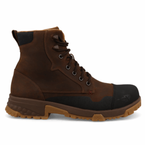 A right profile facing Twisted X Men's 6" Nano Composite Toe Work Boot.