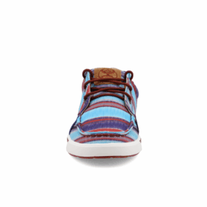 A forward-facing look at Twisted X Women's Multi Blue Hooey Loper Casual Shoe.