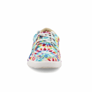 A forward-facing look at Twisted X Women's Multi Tie-Dye Kicks Casual Shoe.